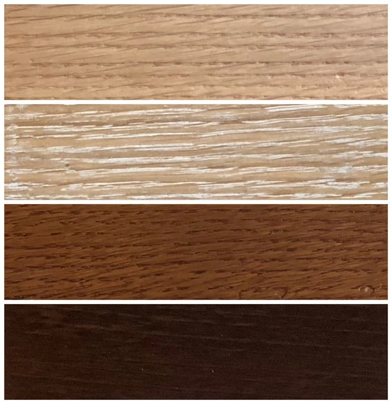 Solid oak wood